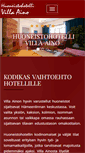Mobile Screenshot of huoneistohotelli.fi