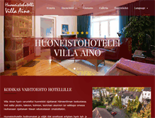 Tablet Screenshot of huoneistohotelli.fi