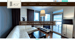 Desktop Screenshot of huoneistohotelli.com